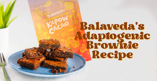Recipe -Kapow Cacao Adaptogenic Brownies.  Mmmmm!