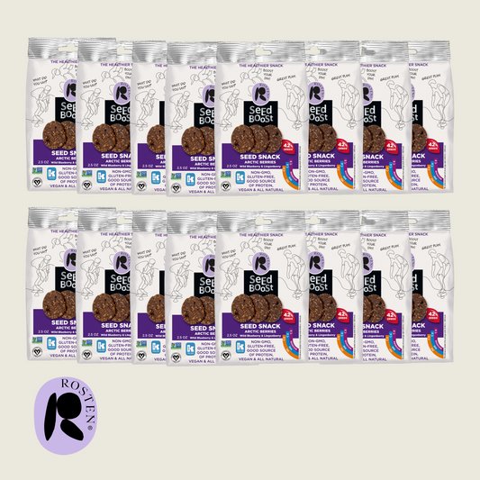 Seedboost Arctic Berries Protein Wild Blueberry & Lingonberry – 16 Pack 2.5 oz